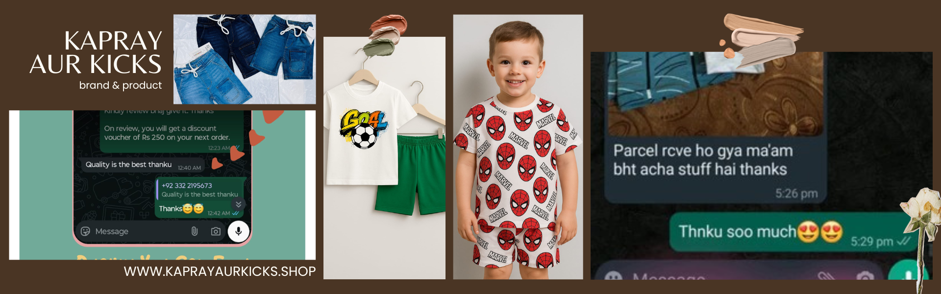 Welcome to Kapray and Kicks Kapray aur kicks review for kids clothing