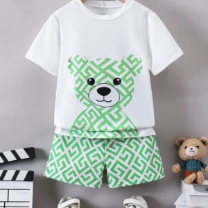 2025 MOMS FAVORITE Trendy Teddy Maze Boys' T-Shirt